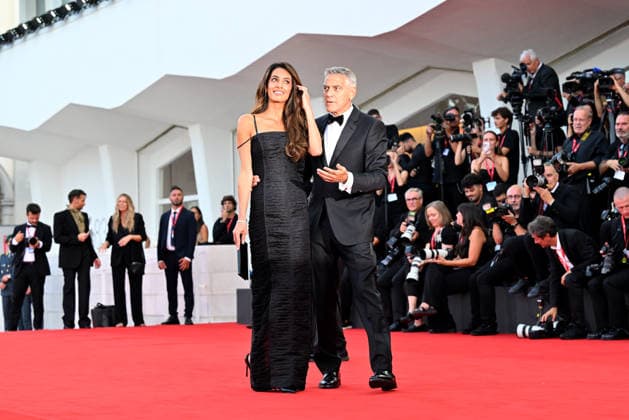 September 2, 2026, Venice, Rome, Italy: George Clooney and Amal Clooney on the red carpet for Ink and the opening ceremony, 83rd Venice Film Festival. Venice, September 2, 2026 Venice Italy  - ZUMAa289 20260902_zia_a289_225 Copyright: xMariaxLauraxAntonellix xAgfx
