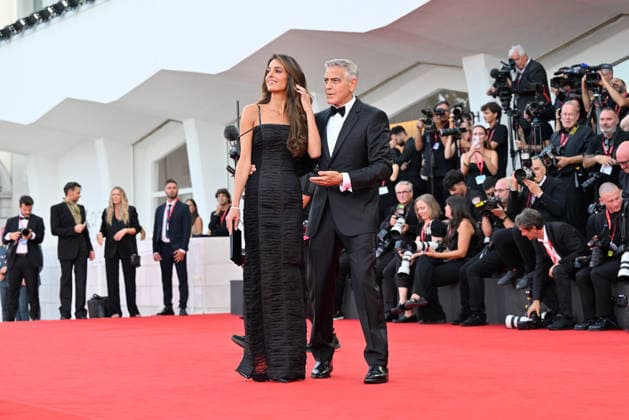 September 2, 2026, Venice, Rome, Italy: George Clooney and Amal Clooney on the red carpet for Ink and the opening ceremony, 83rd Venice Film Festival. Venice, September 2, 2026 Venice Italy  - ZUMAa289 20260902_zia_a289_226 Copyright: xMariaxLauraxAntonellix xAgfx