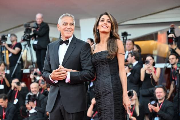 September 2, 2026, Venice, Rome, Italy: George Clooney and Amal Clooney on the red carpet for Ink and the opening ceremony, 83rd Venice Film Festival. Venice, September 2, 2026 Venice Italy  - ZUMAa289 20260902_zia_a289_228 Copyright: xMariaxLauraxAntonellix xAgfx