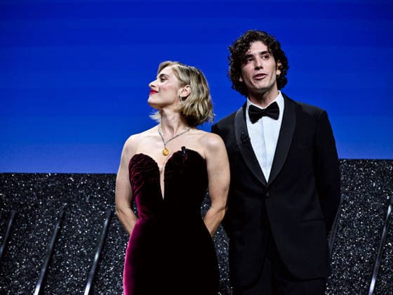 IPA88039030 - Venice, 83rd Venice International Film Festival 2026 - Night 1 - Opening ceremony in the Sala Grande for the Lifetime Achievement Lion - Pictured: Greta Scarano, Nicolas Maupas  Copyright: xSimonexComix xPoolxPhotoxEventsx08x 88039030