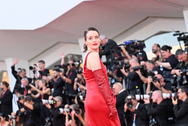 September 2, 2026, Venice, Rome, Italy: Claire Foy on the red carpet for Ink and the opening ceremony, 83rd Venice Film Festival. Venice, September 2, 2026 Venice Italy  - ZUMAa289 20260902_zia_a289_256 Copyright: xMariaxLauraxAntonellix xAgfx