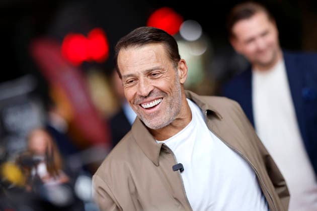 Motivational speaker Tony Robbins at the German premiere of his film *Unlocked: The Coaching System Behind the Legend* at Cinedom in Cologne, September 2, 2026, North Rhine-Westphalia, Germany Copyright: xChristophxHardtx