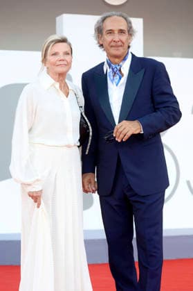 Dominique Lemonnier and Alexandre Desplat at the opening ceremony featuring the premiere of the film *Ink* at the 2023 Venice Biennale—the 83rd Venice International Film Festival—at the Palazzo del Cinema in Venice, September 2, 2026 Foto:xD.xBedrosianx xFuturexImagex opening_6893