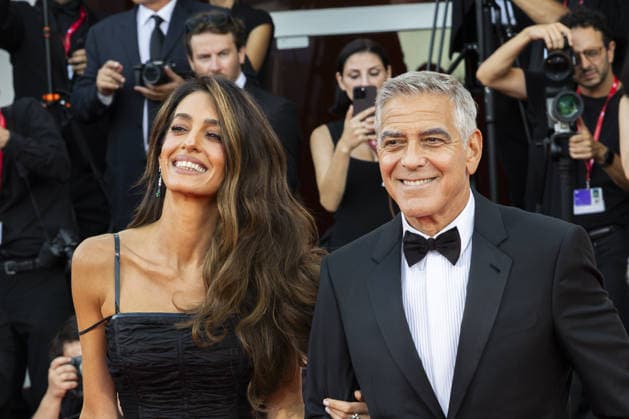 George Clooney Golden Lion For Lifetime Achievement - The 83rd Venice International Film Festival VENICE, ITALY - SEPTEMBER 02: Amal Clooney (L) and George Clooney (R) attend the George Clooney Golden Lion For Lifetime Achievement red carpet during the 83rd Venice International Film Festival, at Sala Grande on September 02, 2026 in Venice, Italy. Primo Barol Anadolu Venice Italy. Editorial use only. Please get in touch for any other usage.  Copyright: x2026xAnadoluxPrimoxBarolx