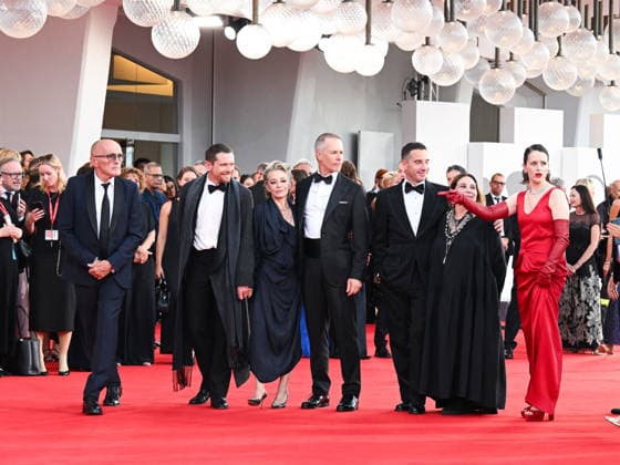 IPA88041258 - Venice, 83rd Venice International Film Festival 2026 - Night 1 - Opening Red Carpet - Pictured: the cast of *Ink*  Copyright: xManuelexMangiarottix xPoolxPhotoxEventsx08x 88041258