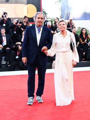 IPA88041104 - Venice, 83rd Venice International Film Festival 2026 - Night 1 - Opening Night Red Carpet In the photo: Alexandre Desplat and Solrey  Copyright: xAlbertoxTerenghi PoolxPhotoxEvenx xPoolxPhotoxEventsx08x 88041104