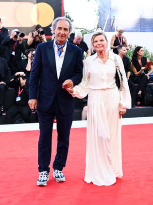 IPA88041106 - Venice, 83rd Venice International Film Festival 2026 - Night 1 - Opening Night Red Carpet In the photo: Alexandre Desplat and Solrey  Copyright: xAlbertoxTerenghi PoolxPhotoxEvenx xPoolxPhotoxEventsx08x 88041106
