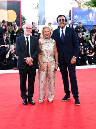 IPA88041092 - Venice, 83rd Venice International Film Festival 2026 - Night 1 - Opening Night Red Carpet Pictured: Thierry FrÃ maux, Iris Knobloch, and Francois BrÃ avoine  Copyright: xAlbertoxTerenghi PoolxPhotoxEvenx xPoolxPhotoxEventsx08x 88041092