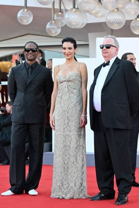 September 2, 2026, Venice, Rome, Italy: Venice Film Festival jury members Ted Hope, Carolina Cavalli, and Akinola Davies Jr. during the red carpet for the film Ink and the opening ceremony, 83rd Venice Film Festival. Venice, September 2, 2026 Venice Italy  - ZUMAa289 20260902_zia_a289_317 Copyright: xMariaxLauraxAntonellix xAgfx