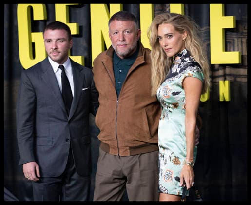 . 02 09 2026. London, United Kingdom. Rocco Ritchie, Guy Richie and Jacqui Ainsley arriving at The Gentlemen season 2 world premiere in London.  xStephenxLockx xi-Imagesx IIM-26976-0041