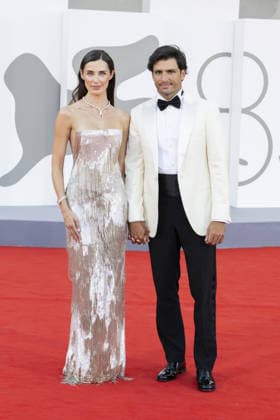 Ink Screening And 2026 Opening Red Carpet - The 83rd Venice International Film Festival VENICE, ITALY - SEPTEMBER 02: Carlos Sainz jr. and Rebecca Donaldson attend the Ink Screening and 2026 Opening Red Carpet during the 83rd Venice International Film Festival at Sala Grande on September 02, 2026 in Venice, Italy. Primo Barol Anadolu Venice Italy. Editorial use only. Please get in touch for any other usage.  Copyright: x2026xAnadoluxPrimoxBarolx