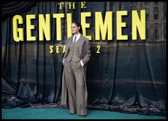 . 02 09 2026. London, United Kingdom. British Fashion Designer Jade Holland Cooper arriving at The Gentlemen season 2 world premiere in London.  xStephenxLockx xi-Imagesx IIM-26976-0047