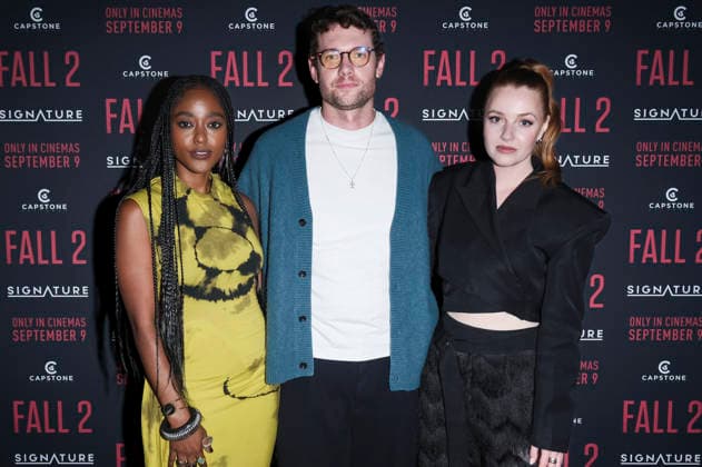 Arsema Thomas, Tom Brittney, and Harriet Slater at the screening of the movie *Case 2: Deadpoint* at Vue West End in London, September 2, 2026 Foto:xJ.xEdwardsx xFuturexImagex fall_6915
