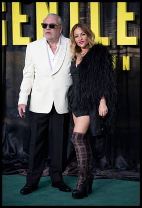 . 02 09 2026. London, United Kingdom. Actor Ray Winstone and daughter actress Jaime Winstone arriving at The Gentlemen season 2 world premiere in London.  xStephenxLockx xi-Imagesx IIM-26976-0055