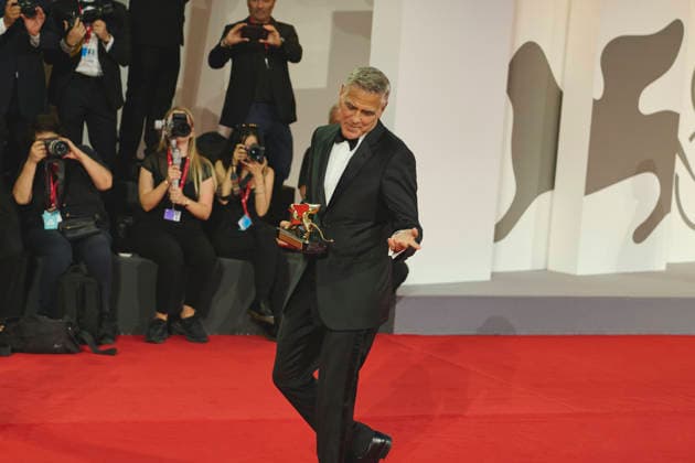 September 2, 2026, Venice, Italy, Italy: GEORGE CLOONEY on the opening red carpet at the 83rd Venice Film Festival after receiving the leone d oro award to his career Venice Italy - ZUMAg279 20260902_zip_g279_018 Copyright: xAlessandroxGalatolix