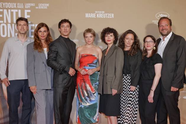Gentle Monster: Laurence Rupp, Marie Kreutzer, Jella Haase, and the film crew. Premiere of Gentle Monster at the Delphi Filmpalast, Berlin. Date: September 2, 2026 Copyright: xEventpress Kratschx
