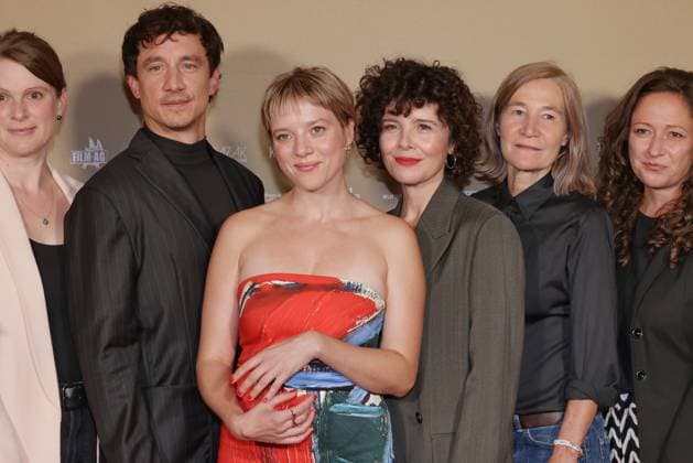 Gentle Monster Laurence Rupp, Marie Kreutzer, Jella Haase Premiere of Gentle Monster at the Delphi Filmpalast, Berlin Date: September 2, 2026 Copyright: xEventpress Kratschx
