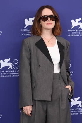 September 2, 2026, Venice, Italy: Claire Foy poses at the Ink photocall during the 83rd Venice International Film Festival at Palazzo del Casino on the Lido in Venice, Italy, on 02 September 2026. Photo: Venice Italy - ZUMAm179 20260902_zep_m179_013 Copyright: xAlecxMichaelx