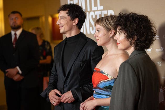 Premiere of GENTLE MONSTER with Laurence Rupp, Jella Haase, and Marie Kreutzer: Premiere of GENTLE MONSTER at the Delphi Filmpalast cinema in Berlin Copyright: xEventpressx