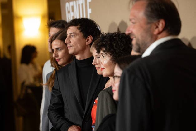 Premiere of GENTLE MONSTER with Laurence Rupp, Jella Haase, and Marie Kreutzer: Premiere of GENTLE MONSTER at the Delphi Filmpalast cinema in Berlin Copyright: xEventpressx