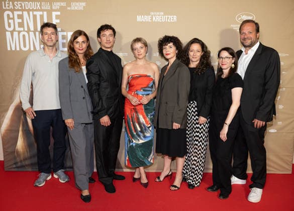 Premiere of GENTLE MONSTER Marie Kreutzer, Jella Haase, Laurence Rupp, Alexander Glehr, Johanna Scherz, Janine Jackowski, Alex Roehl, MBB, Jan Rost, Delphi Alamode Premiere of GENTLE MONSTER at the Delphi Filmpalast cinema in Berlin Copyright: xEventpressx