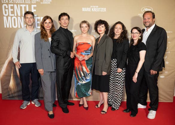 Premiere of GENTLE MONSTER Marie Kreutzer, Jella Haase, Laurence Rupp, Alexander Glehr, Johanna Scherz, Janine Jackowski, Alex Roehl, MBB, Jan Rost, Delphi Alamode Premiere of GENTLE MONSTER at the Delphi Filmpalast cinema in Berlin Copyright: xEventpressx