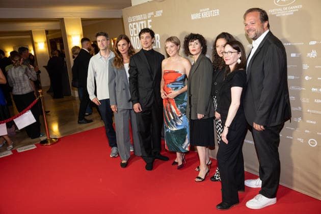 Premiere of GENTLE MONSTER Marie Kreutzer, Jella Haase, Laurence Rupp, Alexander Glehr, Johanna Scherz, Janine Jackowski, Alex Roehl, MBB, Jan Rost, Delphi Alamode Premiere of GENTLE MONSTER at the Delphi Filmpalast cinema in Berlin Copyright: xEventpressx