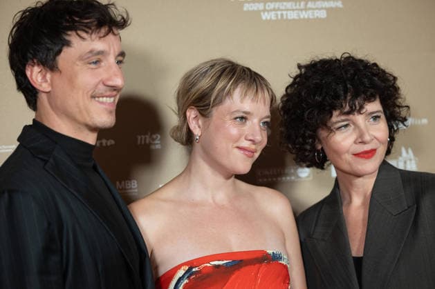 Premiere of GENTLE MONSTER with Laurence Rupp, Jella Haase, and Marie Kreutzer: Premiere of GENTLE MONSTER at the Delphi Filmpalast cinema in Berlin Copyright: xEventpressx