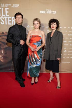 Premiere of GENTLE MONSTER with Laurence Rupp, Jella Haase, and Marie Kreutzer: Premiere of GENTLE MONSTER at the Delphi Filmpalast cinema in Berlin Copyright: xEventpressx