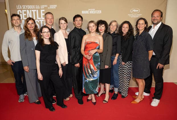 Premiere of GENTLE MONSTER Marie Kreutzer, Jella Haase, Laurence Rupp, Alexander Glehr, Johanna Scherz, Janine Jackowski, Alex Roehl, MBB, Jan Rost, Delphi Alamode, Anton Rubtsov, Judith Kaufmann, Ulrike Kofler, Myrna Wolff, Katrin Rönicke. Hosted by the premiere of GENTLE MONSTER at the Delphi Filmpalast in Berlin Copyright: xEventpressx