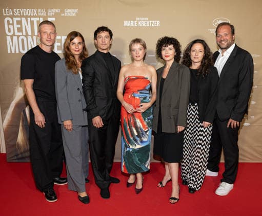 Premiere of GENTLE MONSTER Marie Kreutzer, Jella Haase, Laurence Rupp, Alexander Glehr, Johanna Scherz, Janine Jackowski, Alex Roehl, MBB, Jan Rost, Delphi Alamode, Anton Rubtsov, Judith Kaufmann, Ulrike Kofler, Myrna Wolff, Katrin Rönicke. Hosted by the premiere of GENTLE MONSTER at the Delphi Filmpalast in Berlin Copyright: xEventpressx