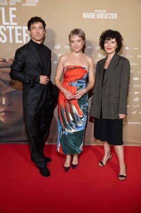 Premiere of GENTLE MONSTER with Laurence Rupp, Jella Haase, and Marie Kreutzer: Premiere of GENTLE MONSTER at the Delphi Filmpalast cinema in Berlin Copyright: xEventpressx