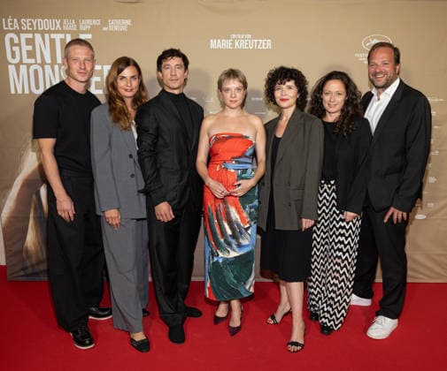 Premiere of GENTLE MONSTER Marie Kreutzer, Jella Haase, Laurence Rupp, Alexander Glehr, Johanna Scherz, Janine Jackowski, Alex Roehl, MBB, Jan Rost, Delphi Alamode, Anton Rubtsov, Judith Kaufmann, Ulrike Kofler, Myrna Wolff, Katrin Rönicke. Hosted by the premiere of GENTLE MONSTER at the Delphi Filmpalast in Berlin Copyright: xEventpressx