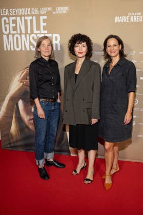 Premiere of GENTLE MONSTER by Marie Kreutzer, Johanna Scherz, and Janine Jackowski: Premiere of GENTLE MONSTER at the Delphi Filmpalast cinema in Berlin Copyright: xEventpressx