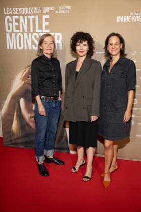 Premiere of GENTLE MONSTER by Marie Kreutzer, Johanna Scherz, and Janine Jackowski: Premiere of GENTLE MONSTER at the Delphi Filmpalast cinema in Berlin Copyright: xEventpressx