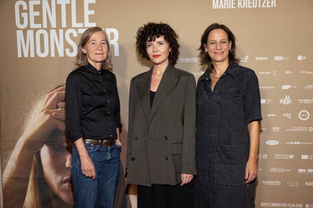 Premiere of GENTLE MONSTER by Marie Kreutzer, Johanna Scherz, and Janine Jackowski: Premiere of GENTLE MONSTER at the Delphi Filmpalast cinema in Berlin Copyright: xEventpressx