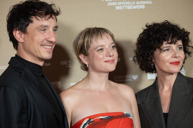 Premiere of GENTLE MONSTER with Laurence Rupp, Jella Haase, and Marie Kreutzer: Premiere of GENTLE MONSTER at the Delphi Filmpalast cinema in Berlin Copyright: xEventpressx