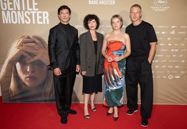 Premiere of GENTLE MONSTER with Marie Kreutzer, Jella Haase, Laurence Rupp, and Anton Rubtsov; GENTLE MONSTER premieres at the Delphi Filmpalast cinema in Berlin Copyright: xEventpressx