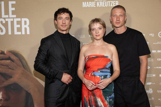 Premiere of GENTLE MONSTER with Jella Haase, Laurence Rupp, and Anton Rubtsov: Premiere of GENTLE MONSTER at the Delphi Filmpalast cinema in Berlin Copyright: xEventpressx