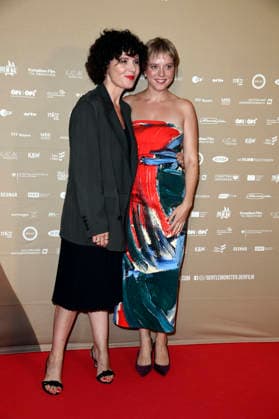 Marie Kreutzer and Jella Haase at the premiere of *Gentle Monster* at the Delphi Filmpalast in Berlin, September 2, 2026 Foto:xN.xKubelkax xFuturexImagex monster_6909