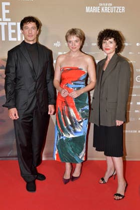 Laurence Rupp, Jella Haase, and Marie Kreutzer at the premiere of *Gentle Monster* at the Delphi Filmpalast in Berlin, September 2, 2026 Foto:xM.xBehrensx xFuturexImagex monster_6941