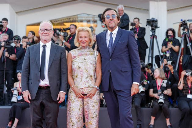 Thierry Fremaux, Iris Knobloch, and François Breavoine attending the screening of *Ink* and the opening ceremony of the 83rd Venice International Film Festival at the Sala Grande on September 2, 2026, in Venice, Italy. Lucia Sabatelli, Venice, Italy  Copyright: xLuciaxSabatellix xBestimagexLuciaxSabatellix xBestimagex