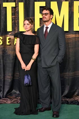 Celebrities attend the premiere for season two of The Gentlemen at the Guildhall Art Gallery in central London Featuring: Ruth Kearney, Theo James Where: London, United Kingdom When: 02 Sep 2026 Credit: Cover Images EDITORIAL USE ONLY. NOT FOR USE BY NEWSPAPERS BASED IN THE UK. Copyright: xx coverimg55968607
