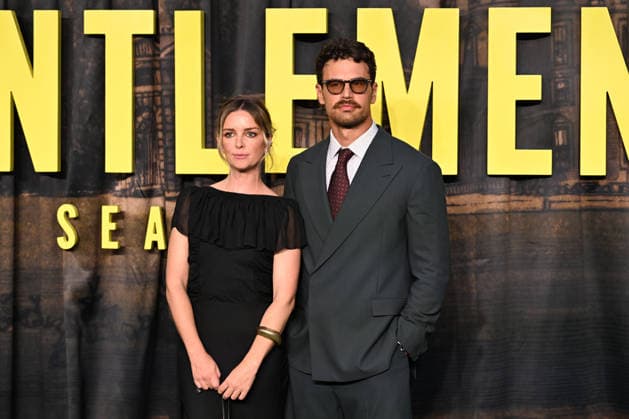 Celebrities attend the premiere for season two of The Gentlemen at the Guildhall Art Gallery in central London Featuring: Ruth Kearney, Theo James Where: London, United Kingdom When: 02 Sep 2026 Credit: Cover Images EDITORIAL USE ONLY. NOT FOR USE BY NEWSPAPERS BASED IN THE UK. Copyright: xx coverimg55968610