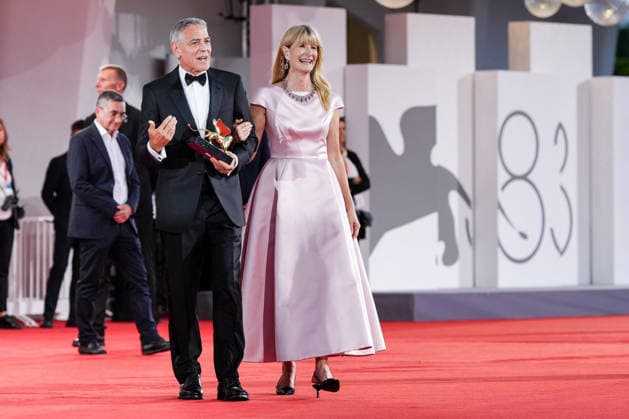 George Clooney and Laura Dern attending the Golden Lion for Lifetime Achievement Award photocall during the 83rd Venice International Film Festival at the Sala Grande on September 2, 2026, in Venice, Italy. Lucia Sabatelli, Venice, Italy  Copyright: xLuciaxSabatellix xBestimagexLuciaxSabatellix xBestimagex