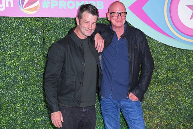 Achim Petry and Michael Naseband at the PROMI BIG BROTHER REVEAL EVENT 2026 at the Capitol Theater in Düsseldorf on September 2, 2026