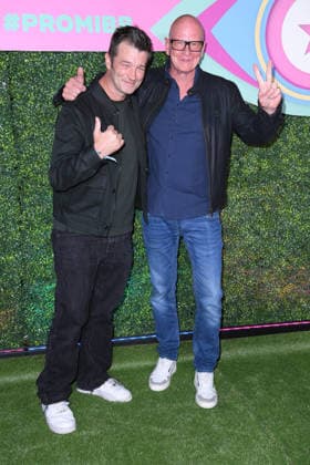 Achim Petry and Michael Naseband at the PROMI BIG BROTHER REVEAL EVENT 2026 at the Capitol Theater in Düsseldorf on September 2, 2026
