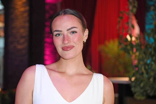 Paulina Ljubas at the 2026 PROMI BIG BROTHER REVEAL EVENT at the Capitol Theater in Düsseldorf on September 2, 2026