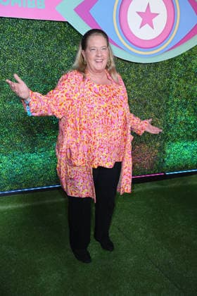 Kathy Kelly at the 2026 PROMI BIG BROTHER REVEAL EVENT at the Capitol Theater in Düsseldorf on September 2, 2026