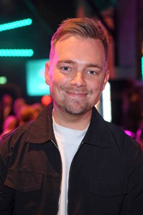 Udo Bönstrup and Hendrik Nitsch at the PROMI BIG BROTHER REVEAL EVENT 2026 at the Capitol Theater in Düsseldorf on September 2, 2026